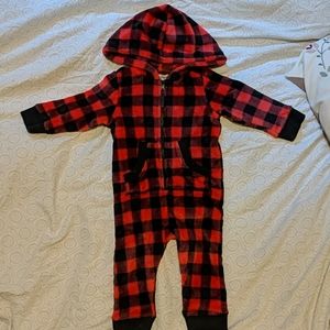 💖5 for $20💖 fuzzy hooded jumpsuit